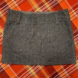 NWT American Eagle wool short skirt Size 2